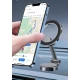 Suport magnetic auto rotativ la 360 grade cu baza rotunda pliabil