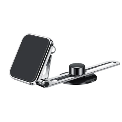 Suport magnetic si reglabil auto pentru telefon cu prindere pe bord F52