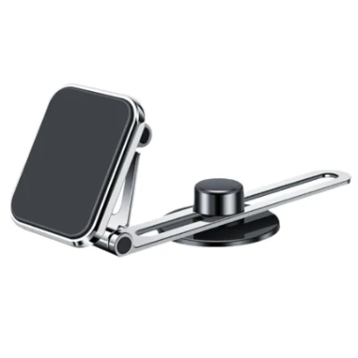 Suport magnetic si reglabil auto pentru telefon cu prindere pe bord F52
