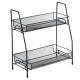 Suport organizator din metal cu 2 etajere AMIGOLD