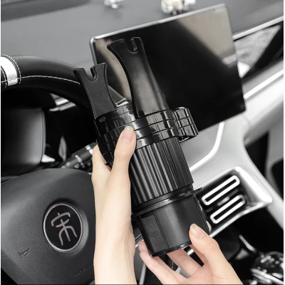 Suport pentru pahare auto cu încărcător wireless