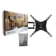 Suport Perete Tv HDL-117B-2 Doua Brate Reglabil 14"-55"