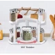 Suport rotativ cu 2 nivele pentru recipiente Spice Spinner