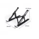 Suport tableta sau laptop plastic ABS reglaj 6 niveluri negru