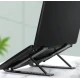 Suport tableta sau laptop plastic ABS reglaj 6 niveluri negru