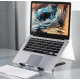 Suport tableta sau laptop plastic ABS reglaj 6 niveluri negru