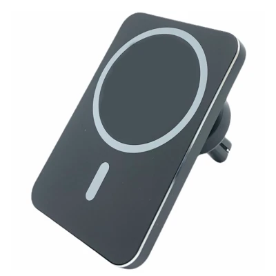 Suport telefon auto Andowl Q PD21 negru cu incarcare wireless reglabil