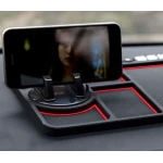 Suport telefon auto tip covoras antiderapant pad masina afisare numar telefon fixare pe bord