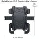 Suport telefon cu umbrela pentru ghidon bicicleta