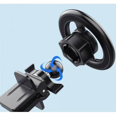 Suport telefon magnetic Andowl Q CX01 rotatie 360 pentru grila ventilatie