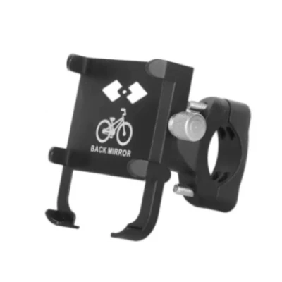 Suport telefon metalic A-6 pentru motocicleta bicicleta sau trotineta