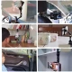 Suport Telefon Q ZJ005 cu Fixare la Oglinda Retrovizoare Ajustare 360 grade