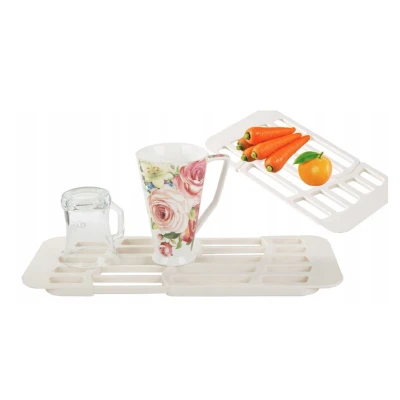 Suport telescopic pentru chiuveta alb 33x17cm