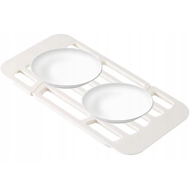 Suport telescopic pentru chiuveta alb 33x17cm