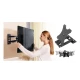Suport TV cu Brat de Perete 42'' Max 50 kg Negru Model L030B