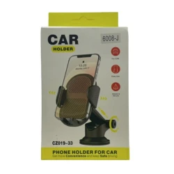 Suport Universal Auto CZ019-33 cu Ventuza pe Bord sau Parbriz 