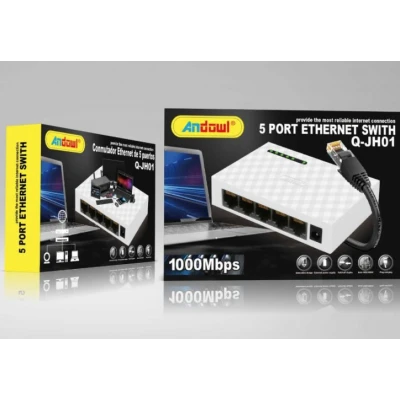 Switch de retea gigabit cu 5 porturi