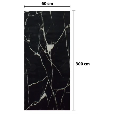 UB FOLIE TIP TAPET autoadeziv rola model marmura NEAGRA 300x60 cm