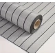 Tapet model riflaj lemn 3D GRI cu dungi 40 x 300cm