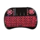 Tastatura Mini Wireless Q K07 cu Touchpad 2.4 GHz Iluminare RGB 7 Culori 