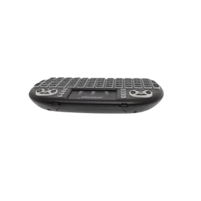 Tastatura Mini Wireless Q K07 cu Touchpad 2.4 GHz Iluminare RGB 7 Culori 