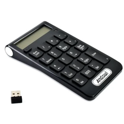 Tastatura Numerica Extensie cu Receptor Wireless USB 3.0 Andowl QJP30