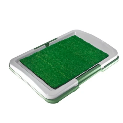 Tavita Toaleta cu iarba artificiala pentru animale Puppy Potty Pad