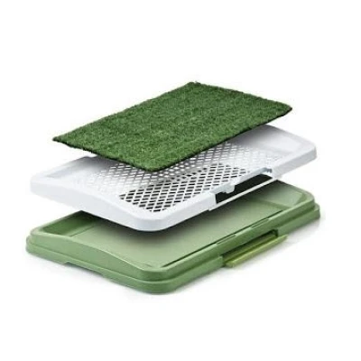 Tavita Toaleta cu iarba artificiala pentru animale Puppy Potty Pad