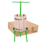 Teasc / presa din lemn pentru zdrobit struguri fructe 40 L Lider Premium MX954