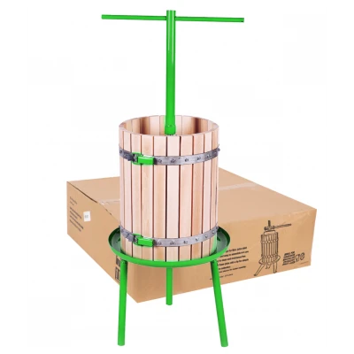 Teasc / presa din lemn pentru zdrobit struguri fructe 40 L Lider Premium MX954