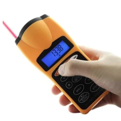 Telemetru electronic profesional cu Laser Andowl Q C3007 portocaliu
