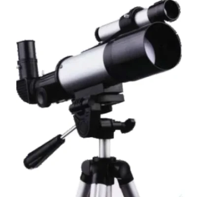 UB Telescop astronomic si terestru T70060 argintiu cutie deteriorata