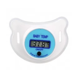 Termometru Electronic pentru Bebelusi tip Suzeta 2 in 1 cu ecran