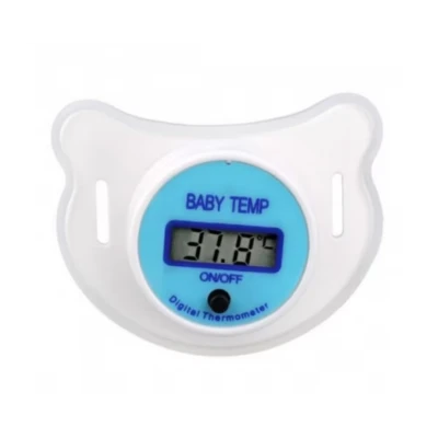 Termometru Electronic pentru Bebelusi tip Suzeta 2 in 1 cu ecran