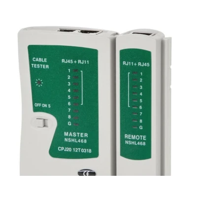 Tester Andowl Q314 cablu de retea RJ11 RJ45 25mA