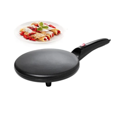 Tigaia electrica pentru clatite 20 cm NEAGRA