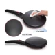 Tigaia electrica pentru clatite 20 cm NEAGRA
