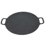 Tigaie grill Otel carbon 39 cm Negru
