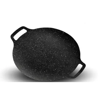 Tigaie grill Otel carbon 39 cm Negru