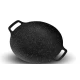 Tigaie grill Otel carbon 39 cm Negru