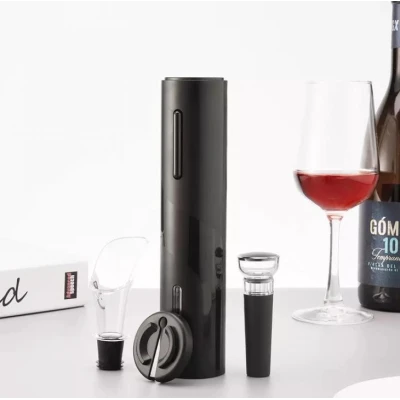 Tirbuson de vin electric AO 78136 cu accesorii