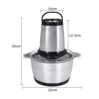 Tocator electric inox cu 4 lame