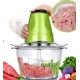 Tocator Electric Q JR841 Multifunctional 250W pentru Carne Fructe si Legume Capacitate 3L