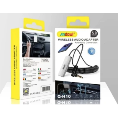 Transmitator Audio Bluetooth fara Fir Plug si Play Q H10 cu Mufa USB
