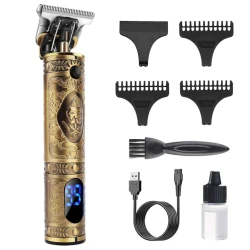 Trimmer AURIU de ras sau contur profesional  LED Display 