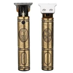 Trimmer de tuns barba si conturare professional WS T99 lama tip T din otel carbon acumulator detasabil