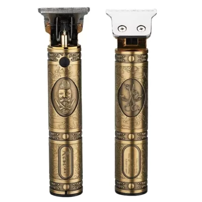 Trimmer de tuns barba si conturare professional WS T99 lama tip T din otel carbon acumulator detasabil