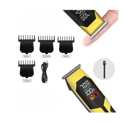 Trimmer de tuns profesional QLF366 cu display digital