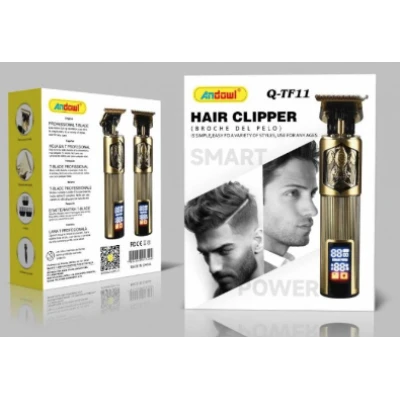 Trimmer de tuns si conturare Q TF11 vintage retro cu display