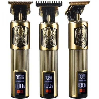 Trimmer de tuns si conturare Q TF11 vintage retro cu display